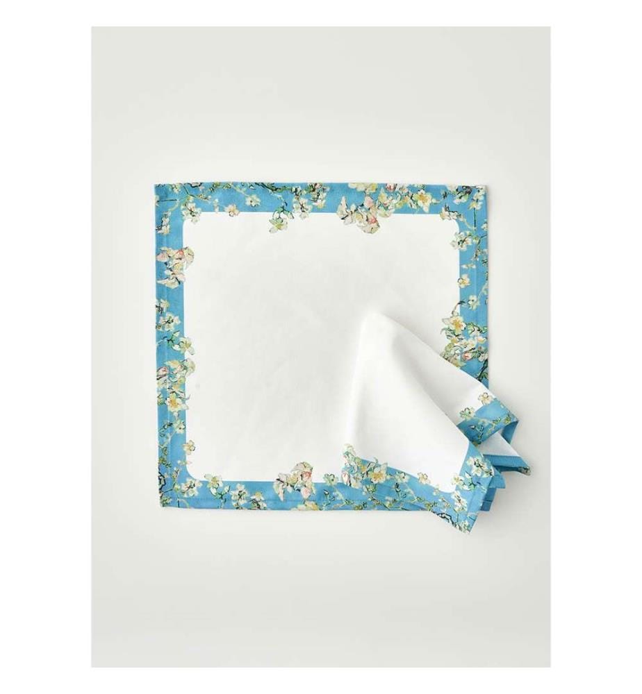 Serviette 40 x 40 cm - Turquoise