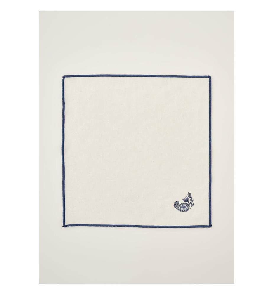 Serviette de Table Paisley - Bleu
