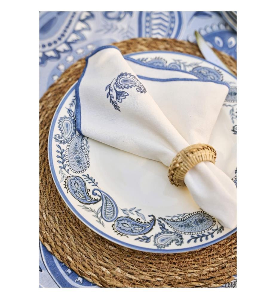 Serviette de Table Paisley - Bleu