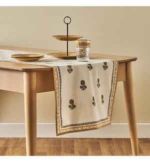 Chemin de table indien 50x150 cm - Multicolore