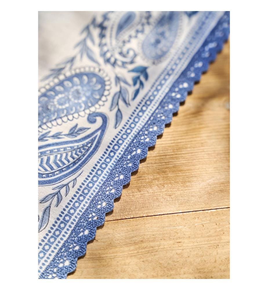 Chemin de Table Paisley Kopanakili - Bleu