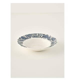 Assiette à Pâtes Paisley 27 cm - Bleu