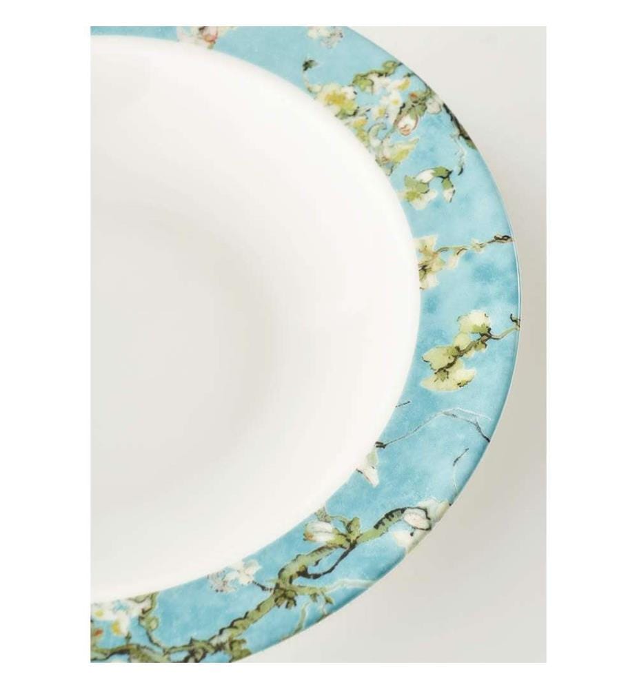Tiefer Teller Almond Blossom 21 cm - Mehrfarbig