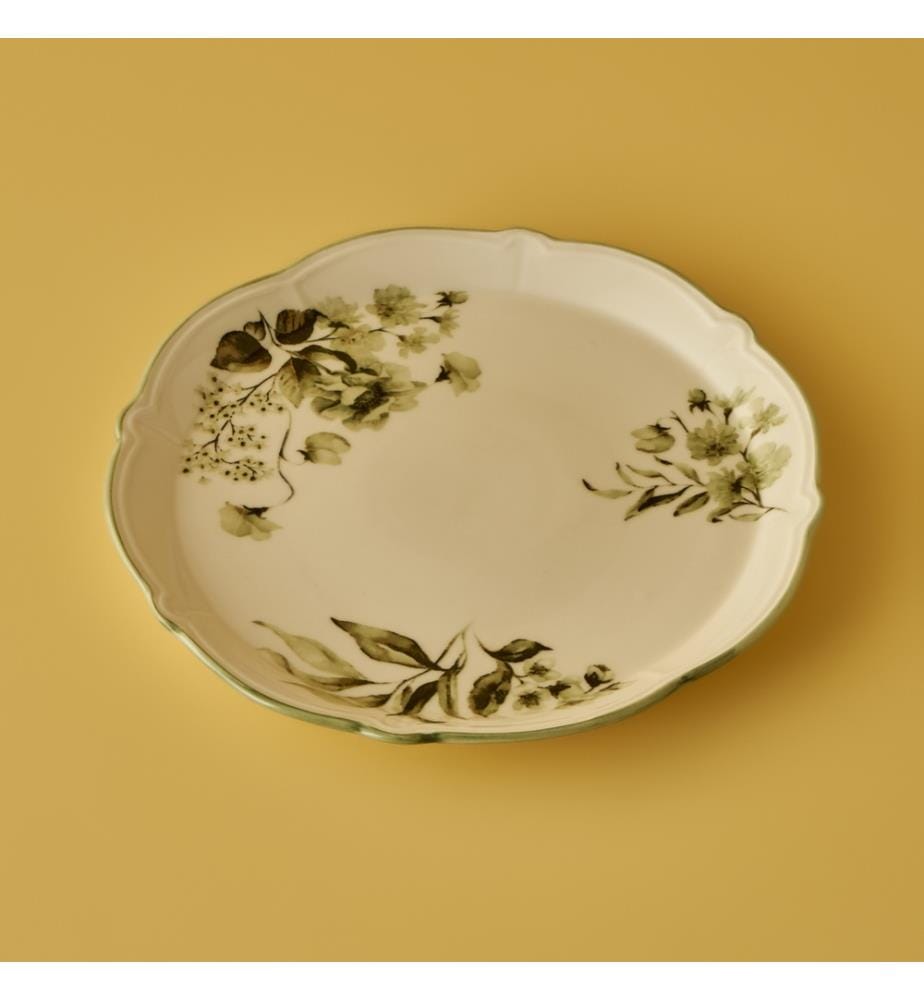 Assiette de service Julia 32 cm - Vert
