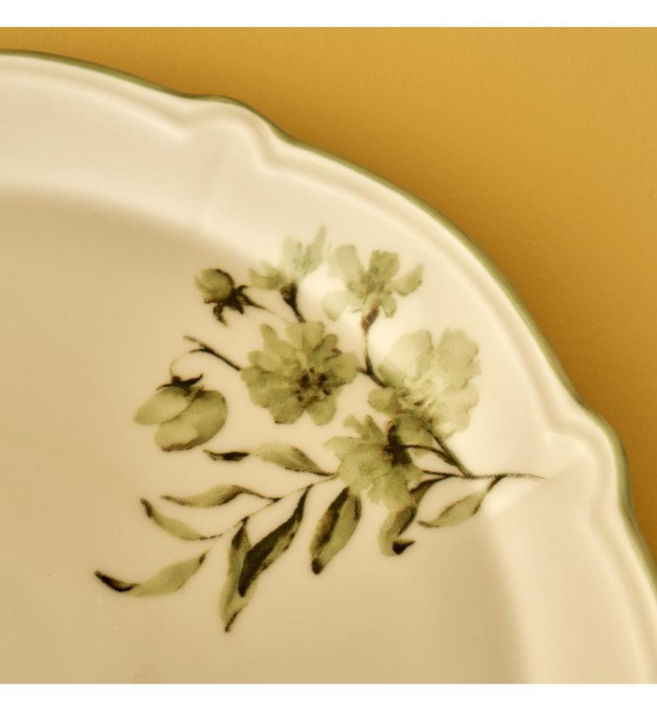 Assiette de service Julia 32 cm - Vert