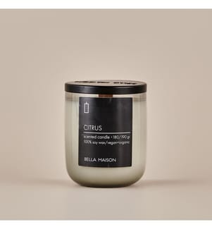 Candela di soia agli agrumi - Antracite
