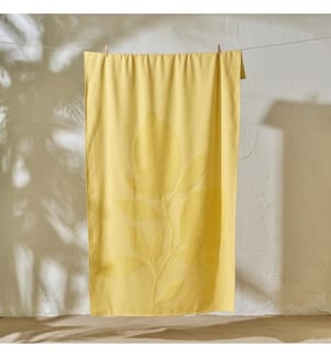 Serviette de plage Lemoncello 90x150 cm - Jaune