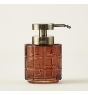 Distributeur de savon Sara 9x14 cm - Ambre