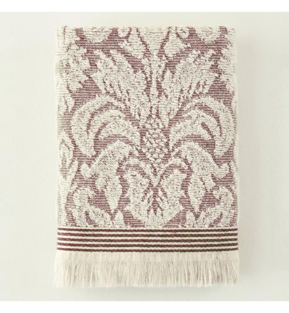Serviette Colin Face 50x90 cm - Bourgogne