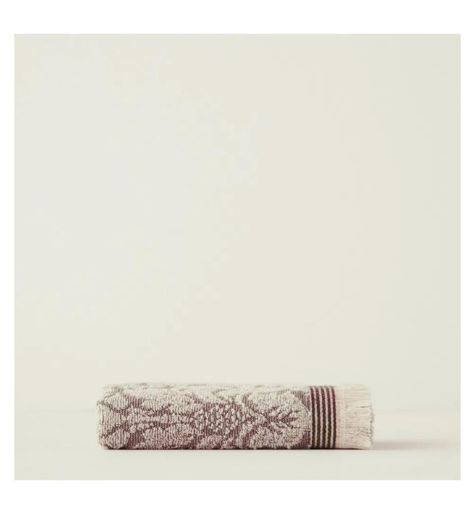 Serviette Colin Face 50x90 cm - Bourgogne