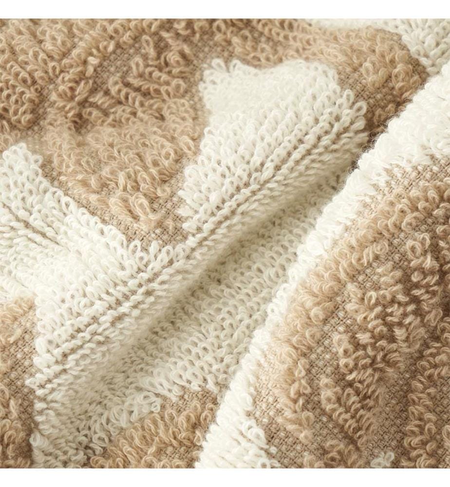 Serviette visage Palm 50 x 70 cm - Beige