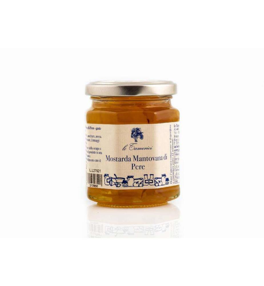 Birnenmostarda (Birnen mit Senfgeschmack) - 120 g