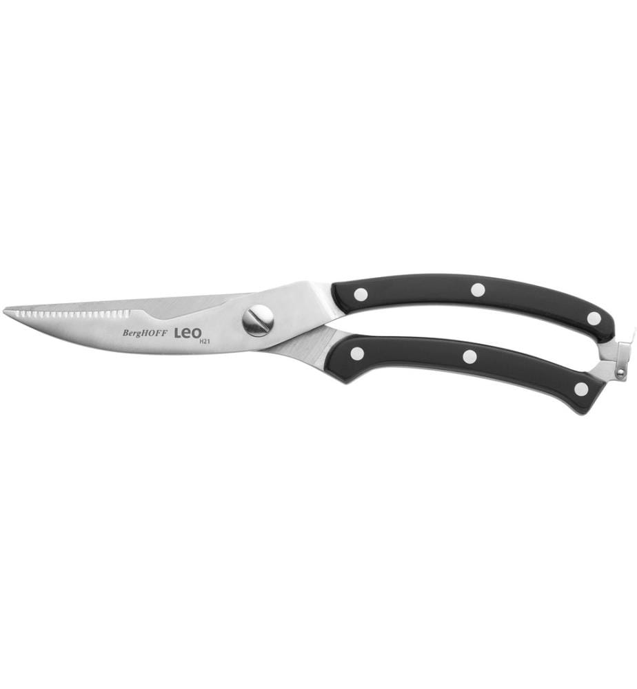 BERGHOFF - Messerblock-Set mit Messer Leo Graphite 13-teilig, Schwarz
