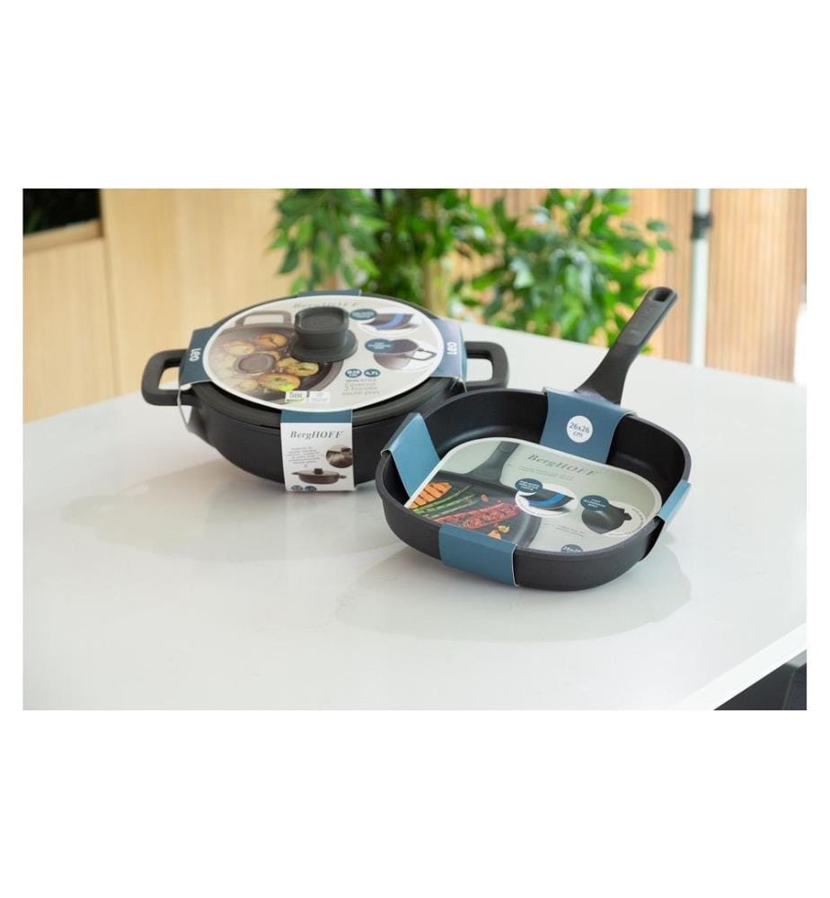 BERGHOFF - Poêle pour barbecue Leo Stone+ 26 cm