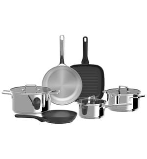 BERGHOFF - Set de casseroles HELIX 9 pièces