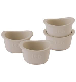 BERGHOFF - Services de plats en cocotte Leo Balance 4 pcs., carré, Beige 0.3 l