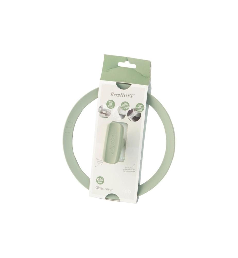 BERGHOFF - Glasdeckel Leo Balance Sage 20 cm, Grün