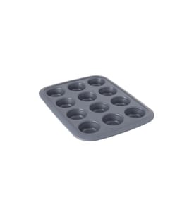 BERGHOFF - Moule à muffins Gem Line 6.5 cm 12 abreuvoirs