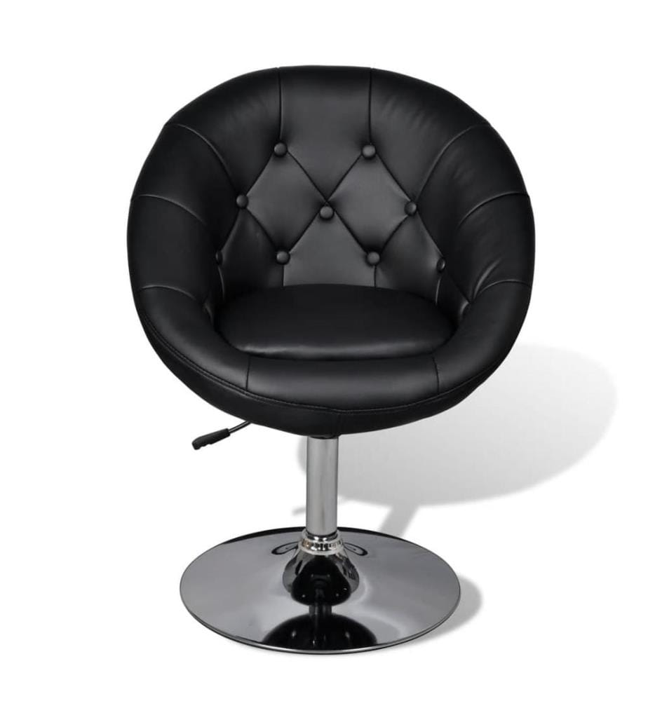 Tabouret de bar Noir Similicuir