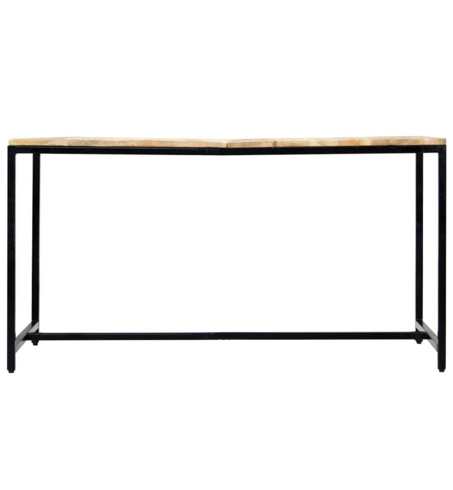 Esstisch 140x70x75 cm Raues Mangoholz