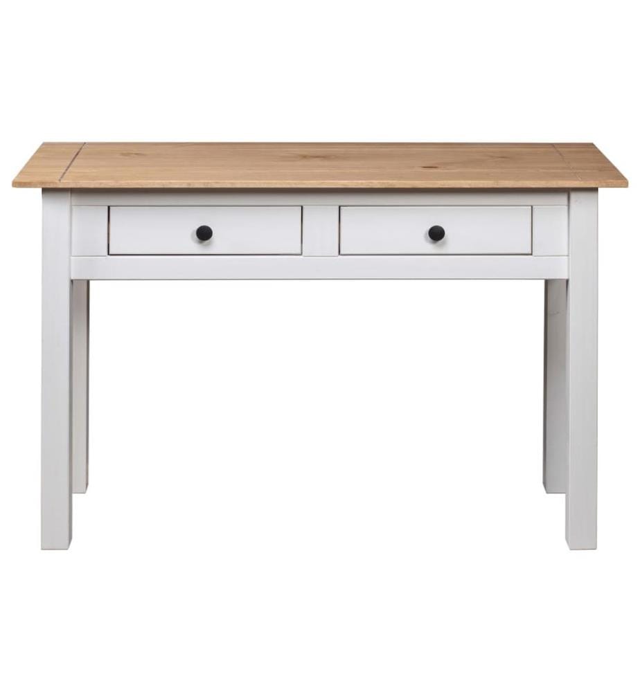 Konsolentisch Weiss 110x40x72 cm Kiefernholz Panama