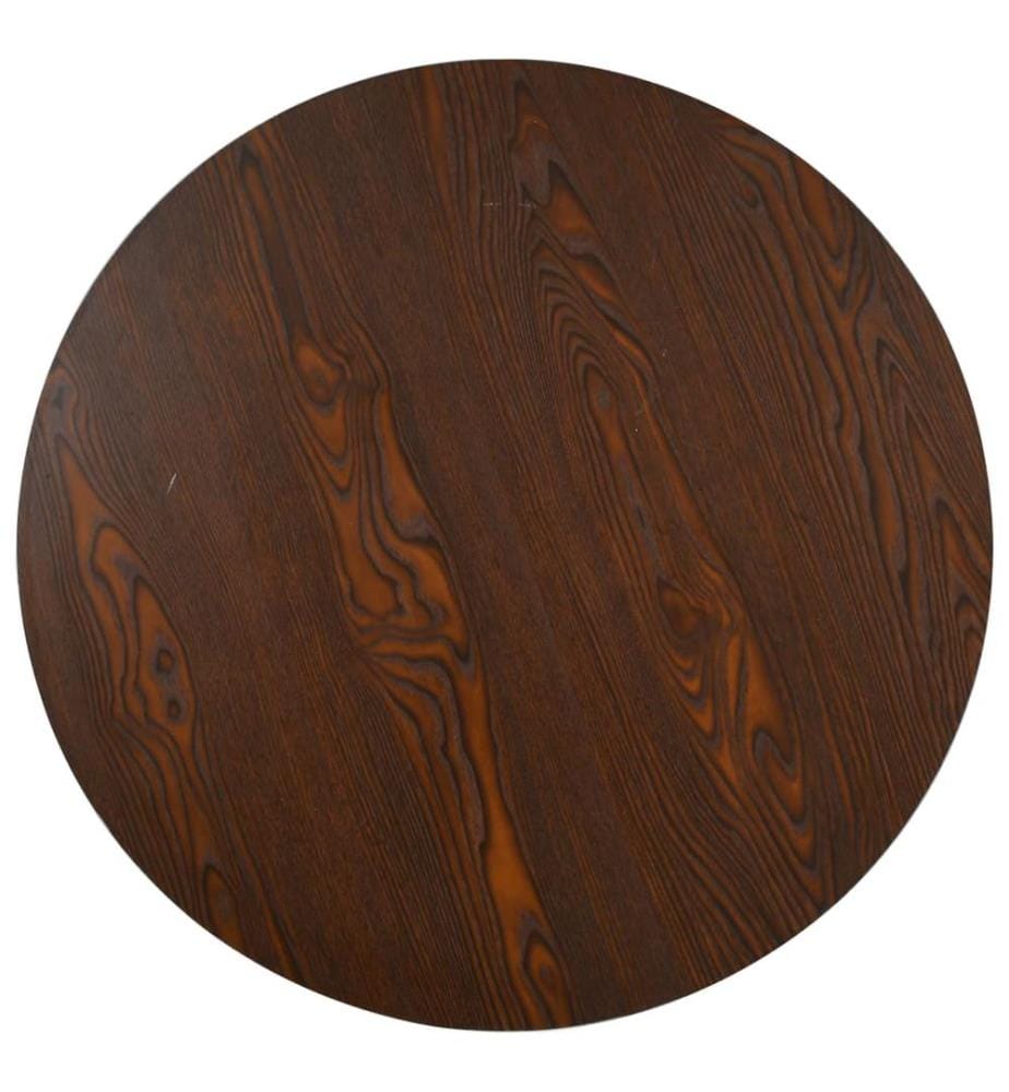 Bistrotisch Dunkelbraun 80 cm MDF