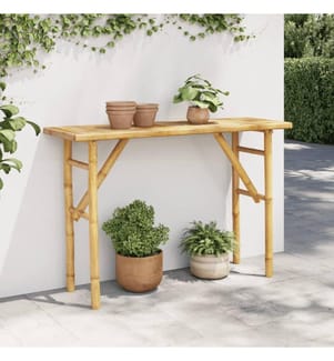Konsolentisch 115x39x75 cm Bambus