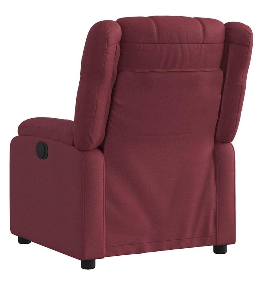 Fauteuil inclinable Rouge bordeaux Tissu