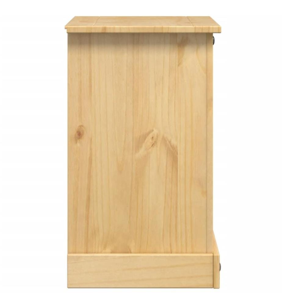 Table de chevet Corona 53x39x66 cm bois de pin massif