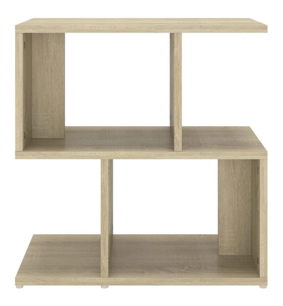Table de chevet chêne sonoma 50x30x51,5 cm bois d'ingénierie