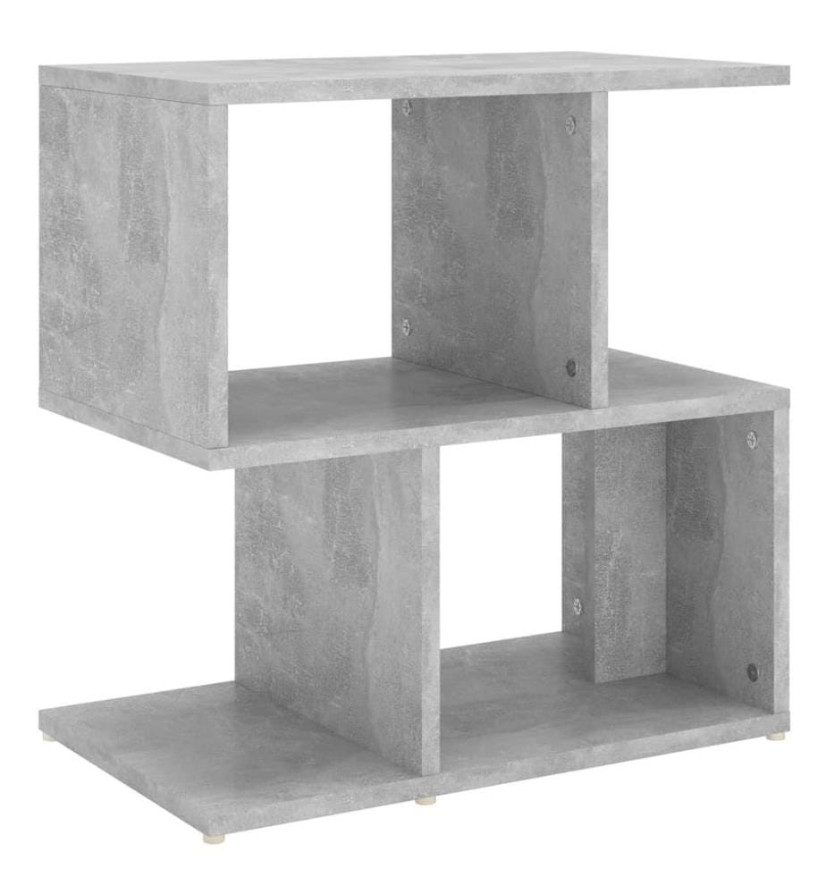 Nachttisch Betongrau 50x30x51,5 cm Holzwerkstoff
