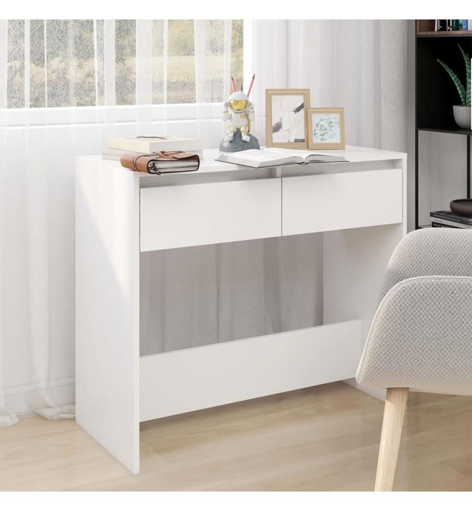 Konsolentisch Weiss 89x41x76,5 cm Holzwerkstoff
