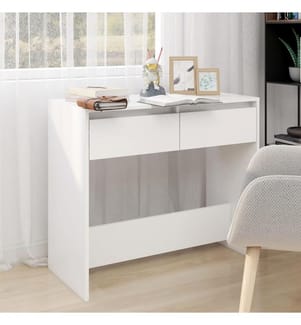 Konsolentisch Weiss 89x41x76,5 cm Holzwerkstoff