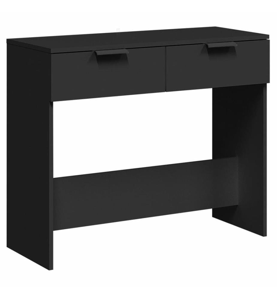 Konsolentisch Schwarz 90x36x75 cm Holzwerkstoff