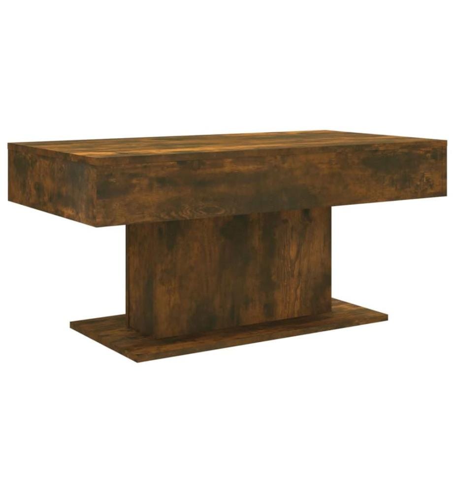 Couchtisch Räuchereiche 96x50x45 cm Holzwerkstoff