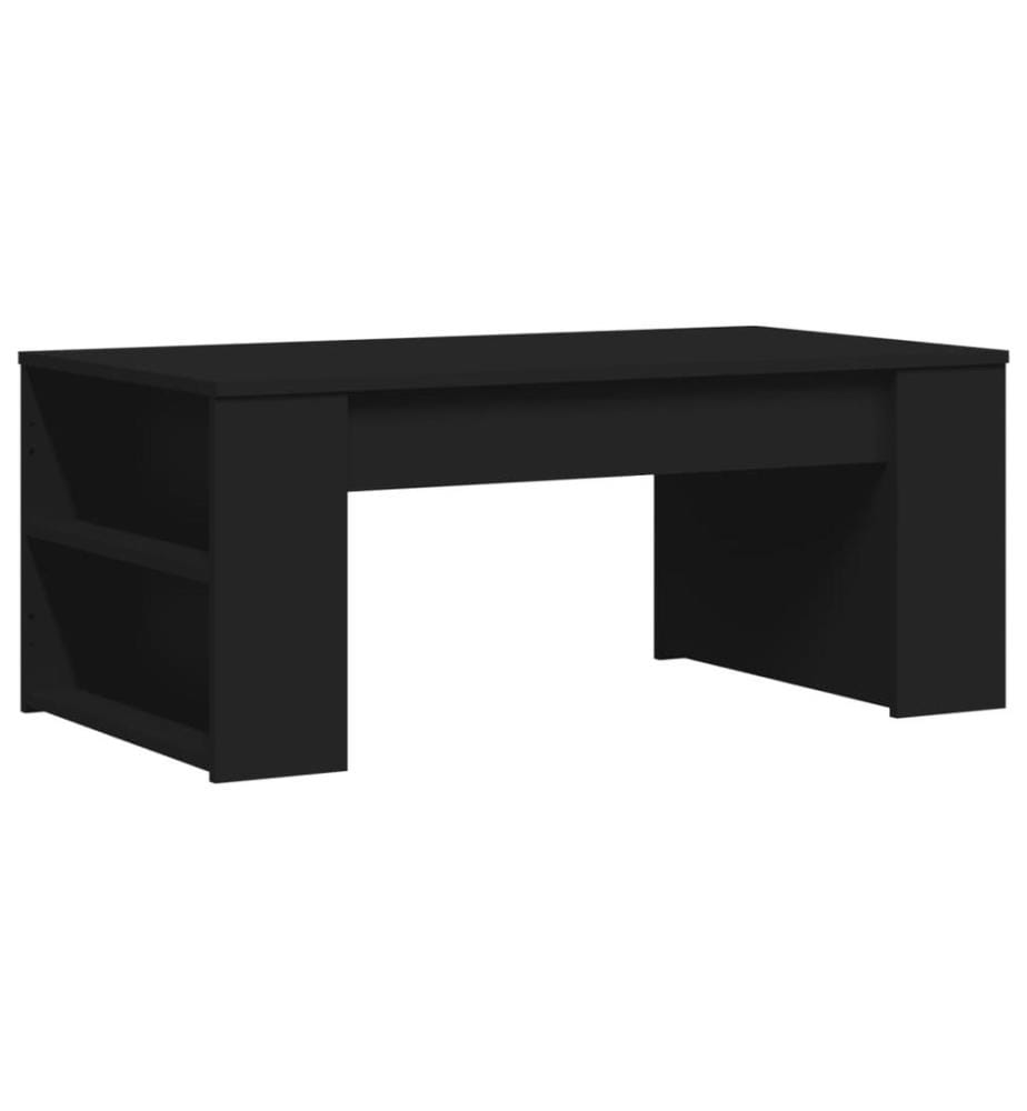 Couchtisch Schwarz 102x55x42 cm Holzwerkstoff