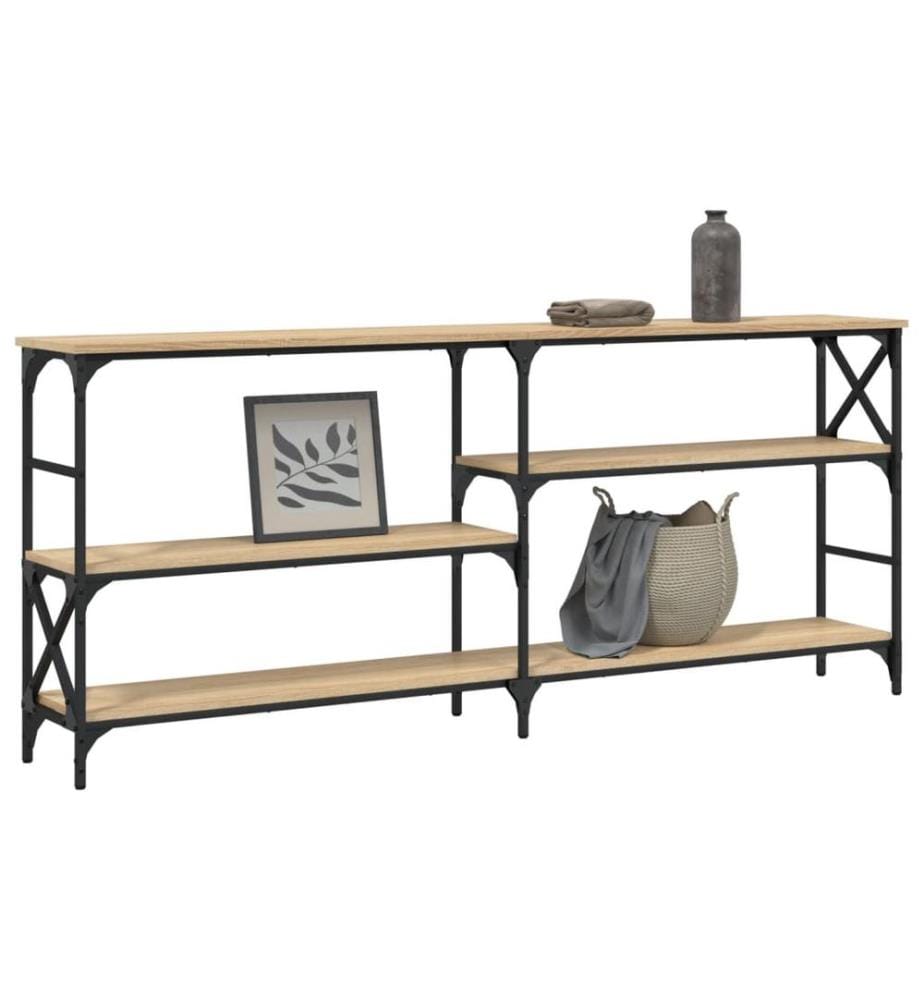 Konsolentisch Sonoma-Eiche 180x29x76,5 cm Holzwerkstoff