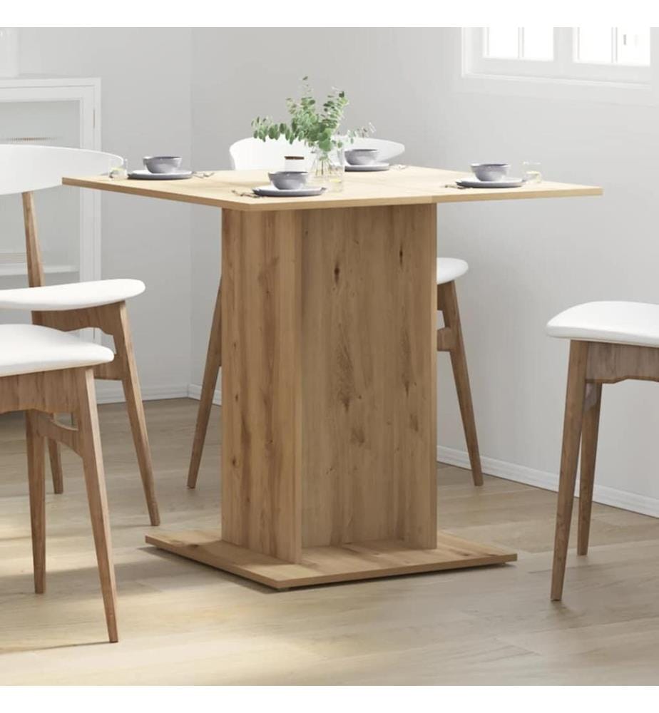 Esstisch Artisan-Eiche 80x80x75 cm Holzwerkstoff