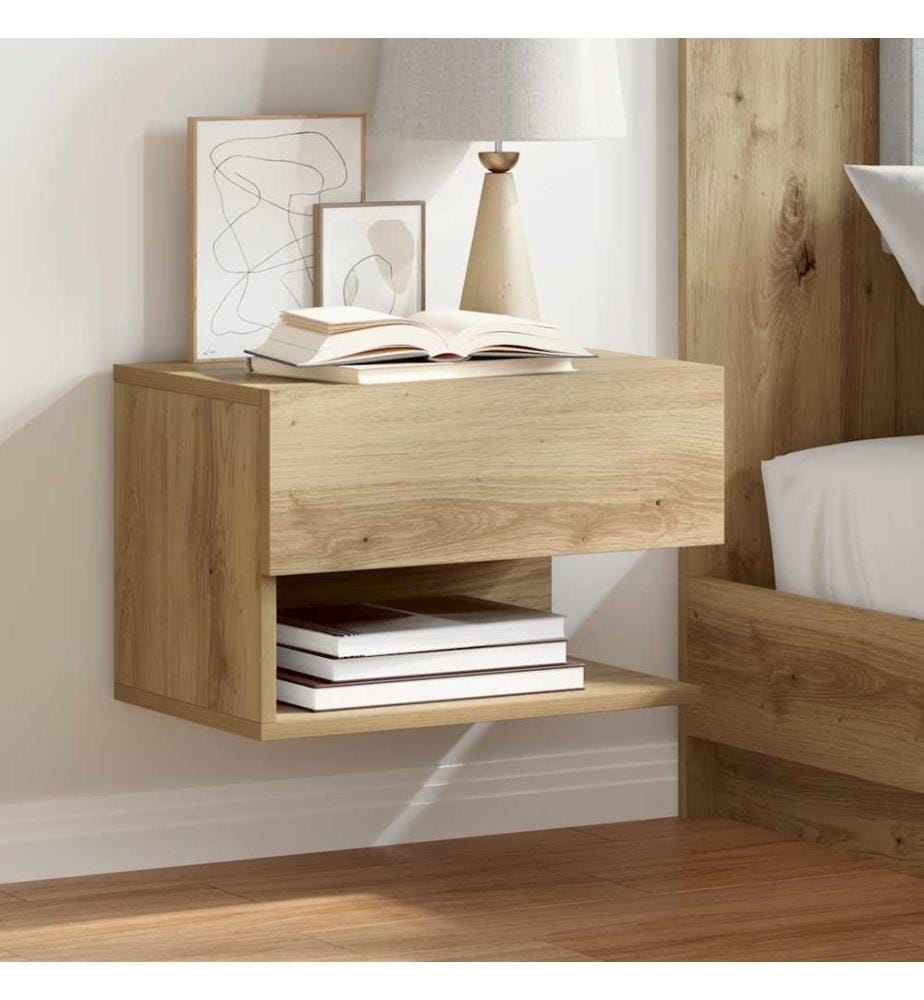 Wand-Nachttisch Artisan-Eiche