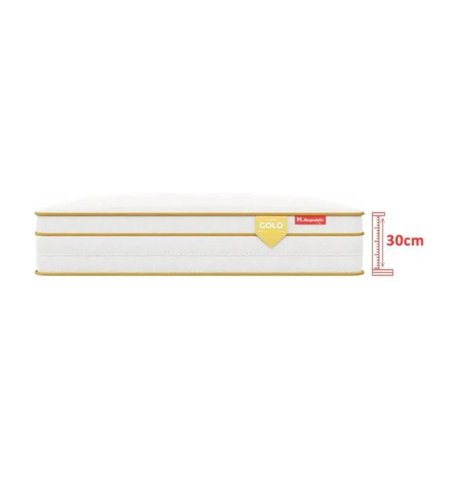 Pack Matratze + Boxspring 180 x 200 cm - HGOLD 30 cm