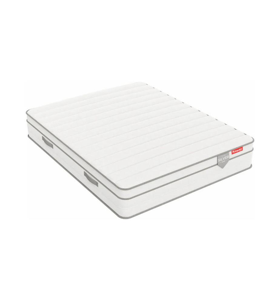 Pack Matratze HSILVER 180x200x30cm + 1 Lattenrost 180x200 + 2 Kopfkissen 60x40x30cm + 1 Duvet 140x200cm