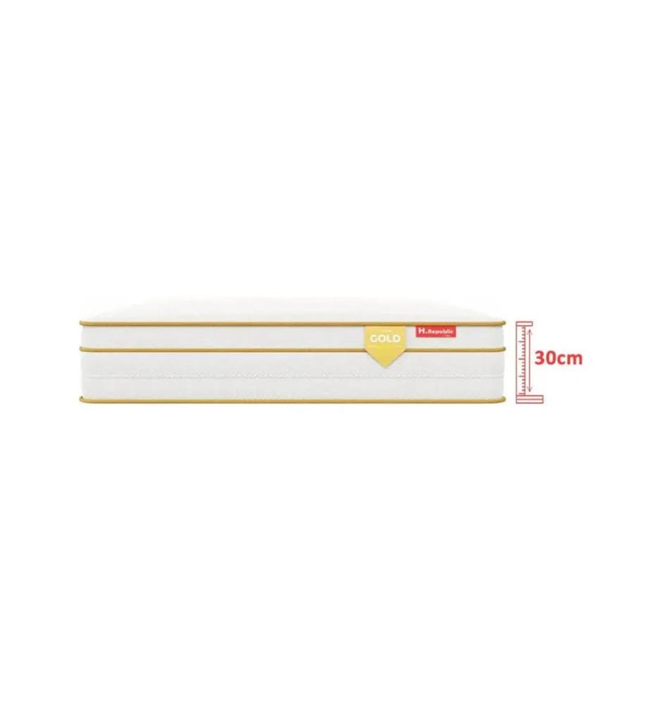 Pack Matratze + Boxspring 160 x 200 cm - HGOLD 30 cm