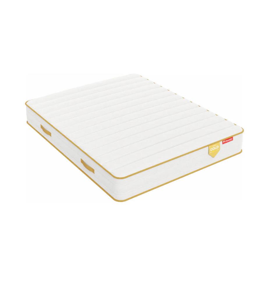 Pack Matratze 180 x 200 + 2 Kopfkissen 60 x 40 + 1 Duvet 240 x 260 cm - HGOLD 25 cm