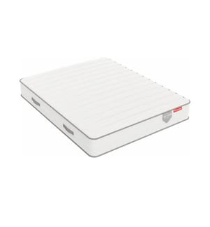Pack 180 x 200 Matratze + 1 Matratzenauflage 5 cm - HSILVER 25 cm