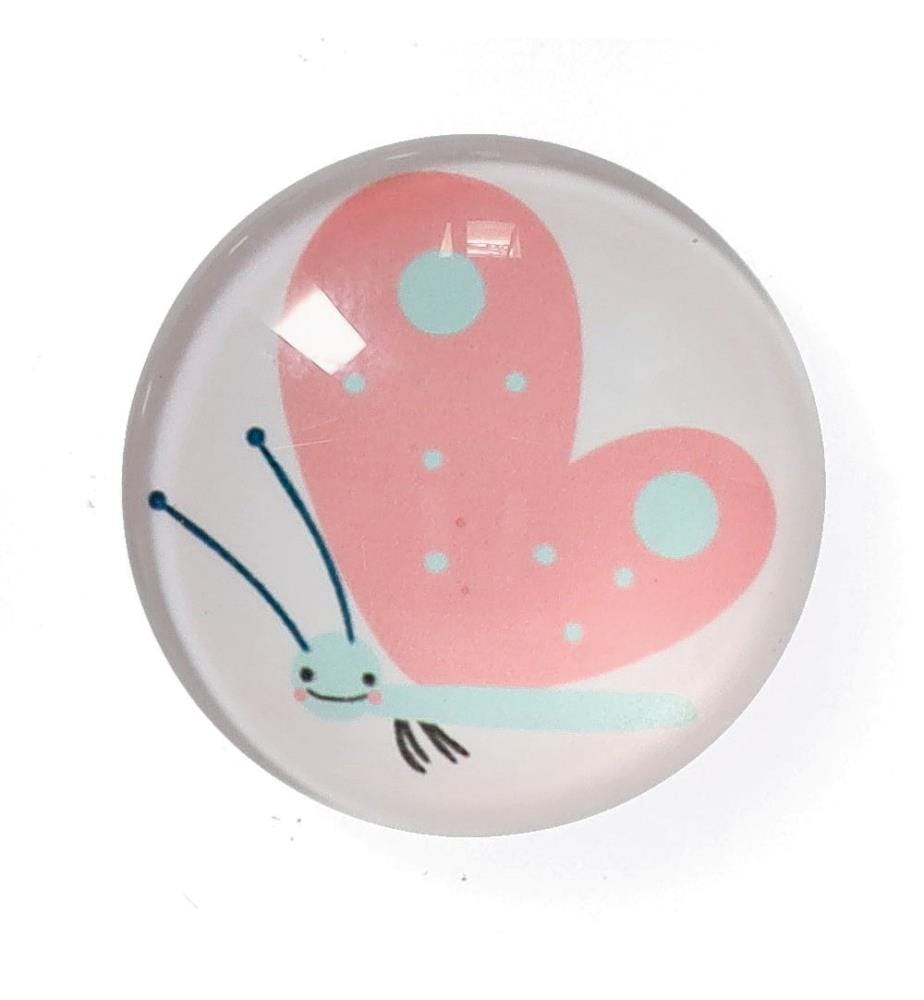 Magnet-Set Insekten - 4-Tlg. - Kunststoff/Glas