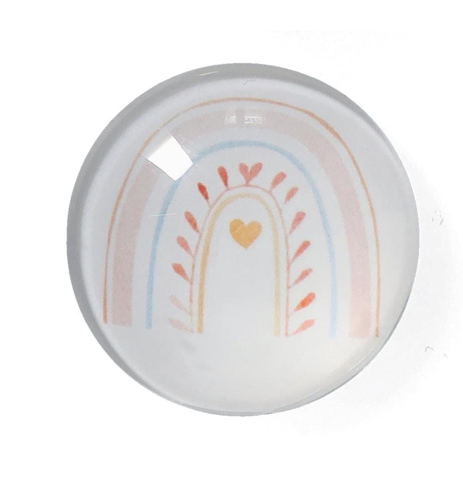 Magnet-Set Rainbow - 4-Tlg. - Kunststoff/Glas