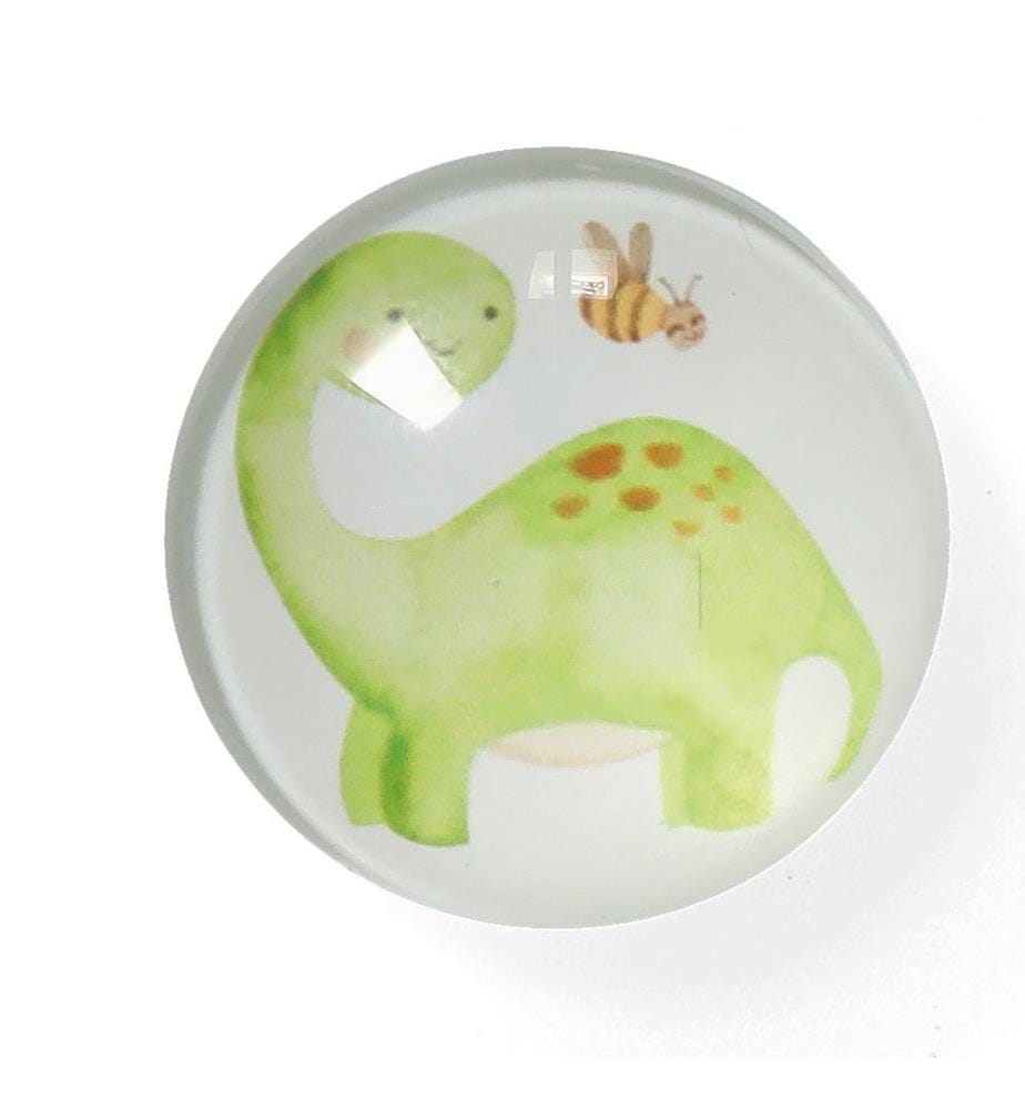 Magnet-Set Dinos - 4-Tlg. - Kunststoff/Glas