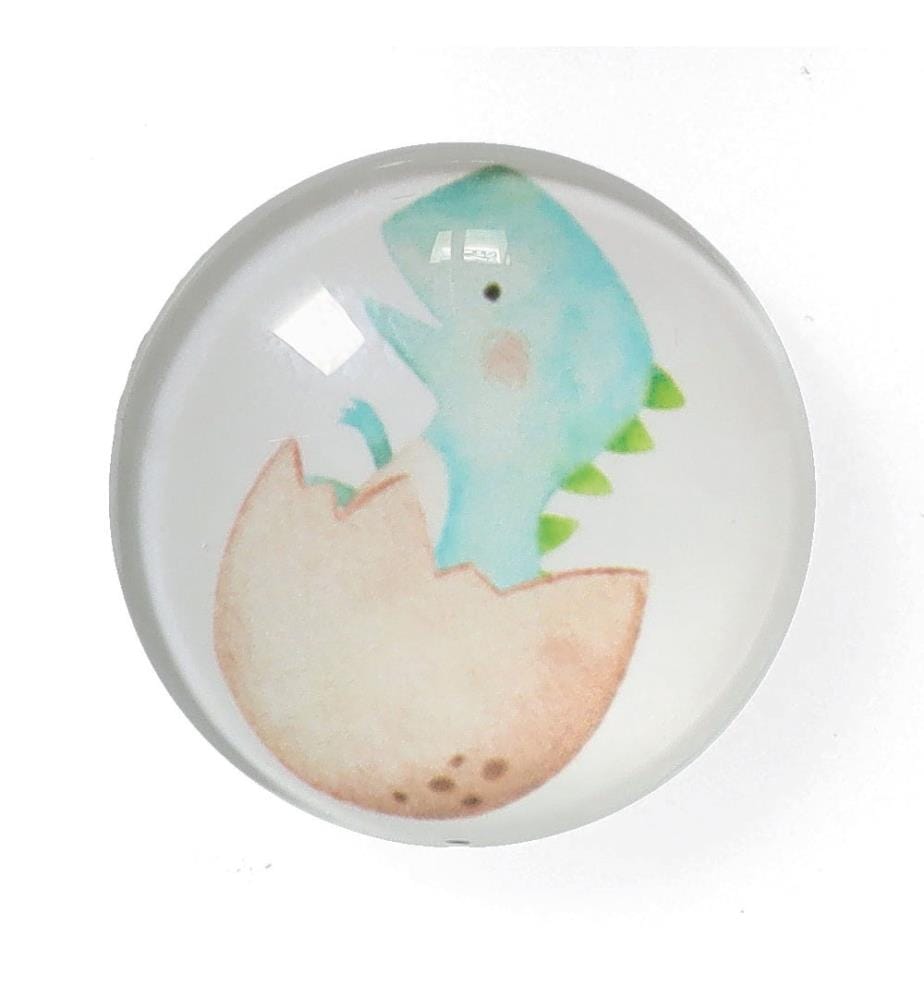 Magnet-Set Dinos - 4-Tlg. - Kunststoff/Glas