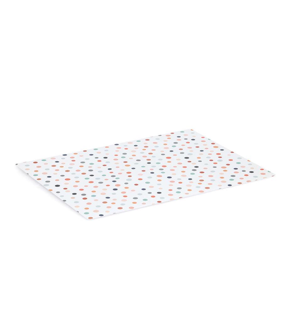 Schreibtisch-/Bastelunterlage Dots, Kunststoff - Mehrfahrbig