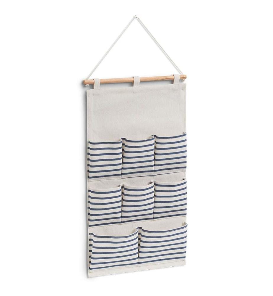 Hänge-Aufbewahrung Stripes, 8 Fächer - Mehrfarbig